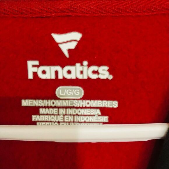 Men's Fanatics Branded Red Tampa Bay Buccaneers Call The Shot Pullover Hoodie L - Picture 4 of 5